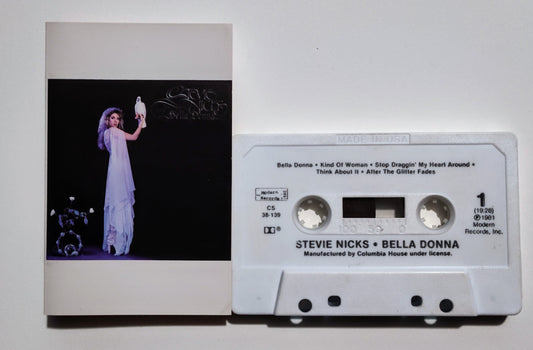 Stevie Nicks - "Bella Donna" - CASSETTE TAPE (Columbia House; DOLBY) VG+/VG+