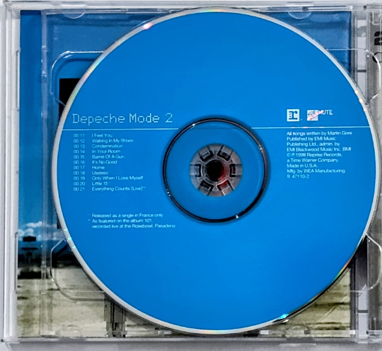 Depeche Mode - “The Singles: 86-98” - COMPACT DISC (2x) NM/NM