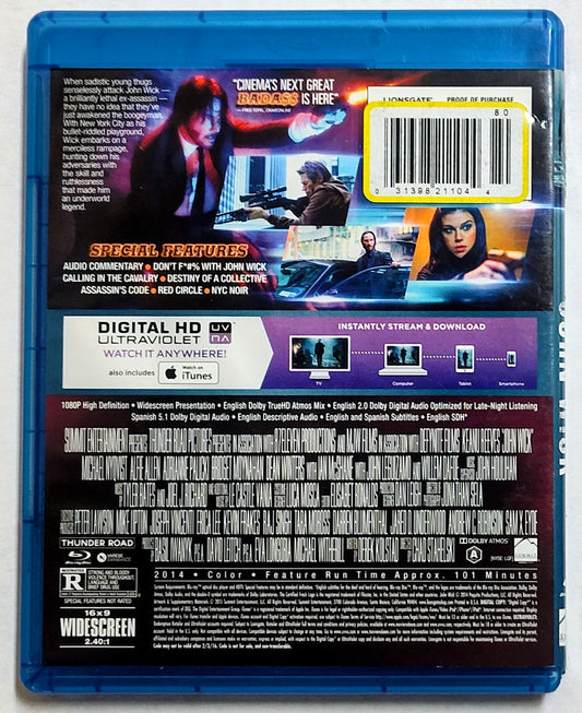 John Wick BLU-RAY