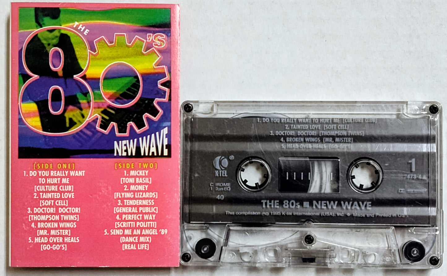 Various Artists - “The 80s; New Wave (Compilation)” - CASSETTE TAPE VG/VG