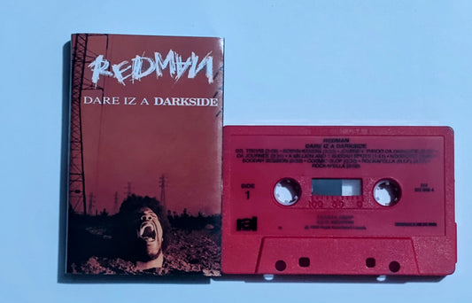 Redman - "Dare Iz A Dark Side" CASSETTE TAPE (DOLBY; Red shell) VG+/NM
