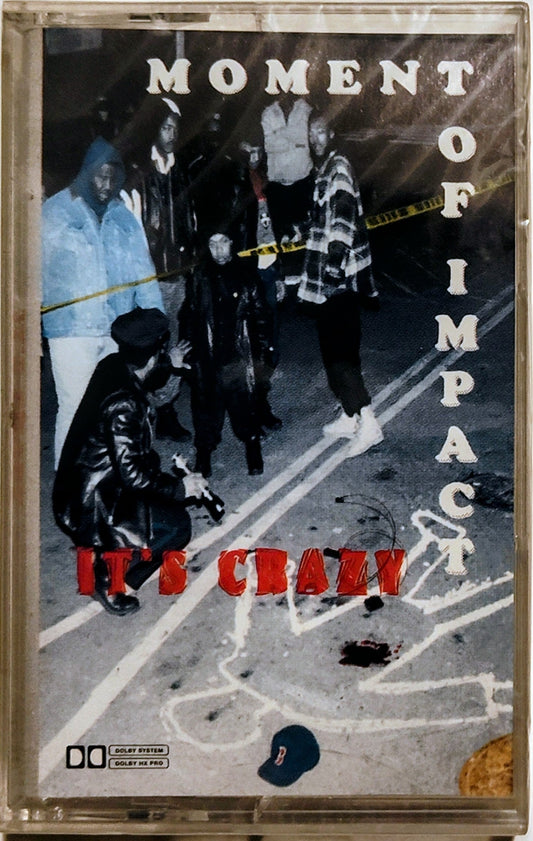 Moment Of Impact - "It's Crazy" - CASSETTE TAPE (Maxi Single) M/M (Sealed)