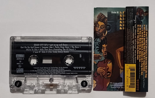 Quad City DJ's - "Get On Up And Dance" - CASSETTE TAPE (SR; DOLBY HX PRO B NR) VG+/VG+