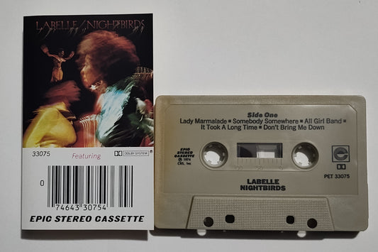 LaBelle - "Nightbirds" - CASSETTE TAPE VG+/VG+