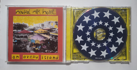 Neutral Milk Hotel - "On Avery Island" - INDIE COMPACT DISC VG/G+
