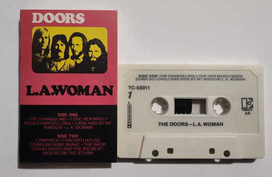 Doors, The - "L.A. Woman" - CASSETTE TAPE (AR; DOLBY) VG+/VG+