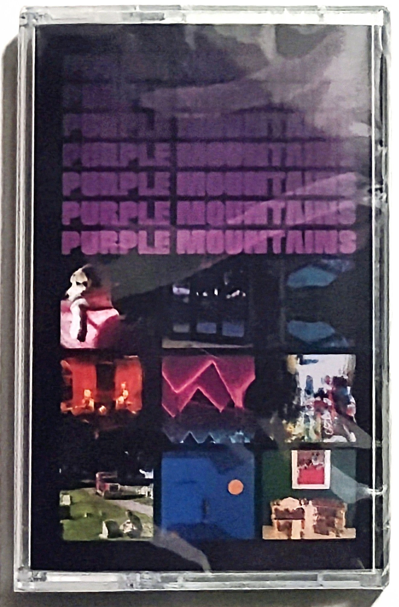 Purple Mountains - "Purple Mountains" - INDIE CASSETTE TAPE (Lime Green Shell) M/M (Sealed)