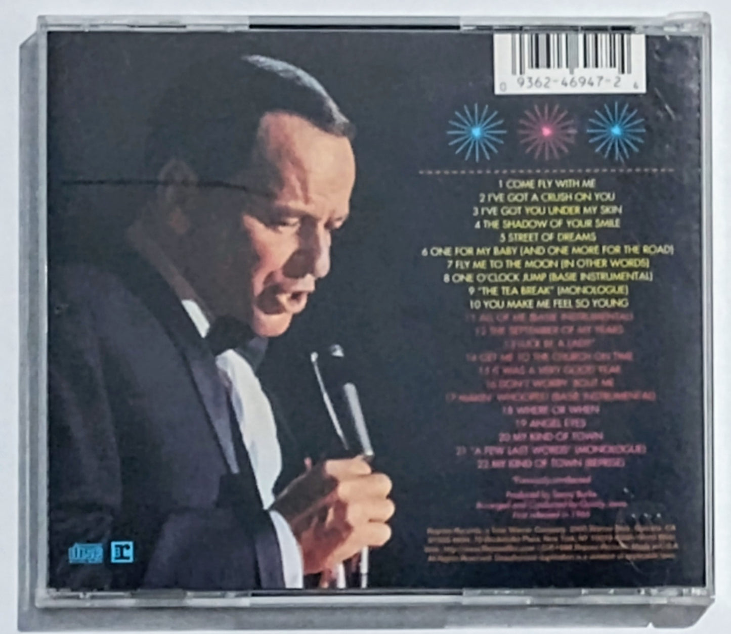 Frank Sinatra With Count Basie & His Orchestra - “Live At The Sands” - COMPACT DISC VG/G+ (Plays perfect; tested!)