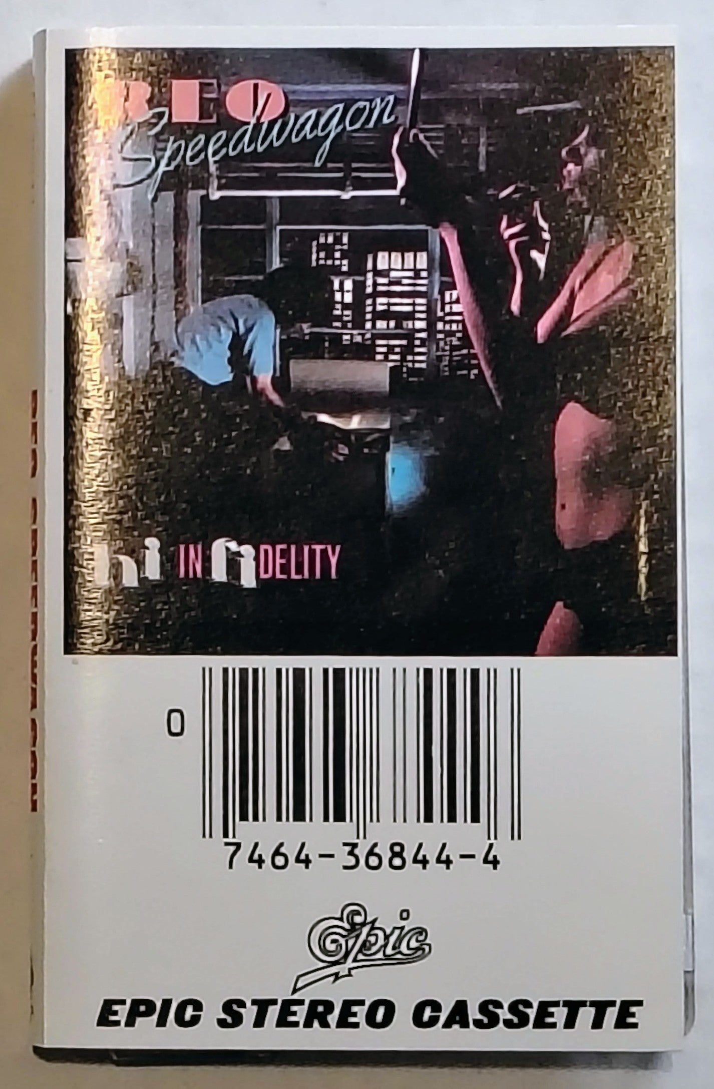 REO Speedwagon - "Hi Infidelity" - CASSETTE TAPE VG+/VG+