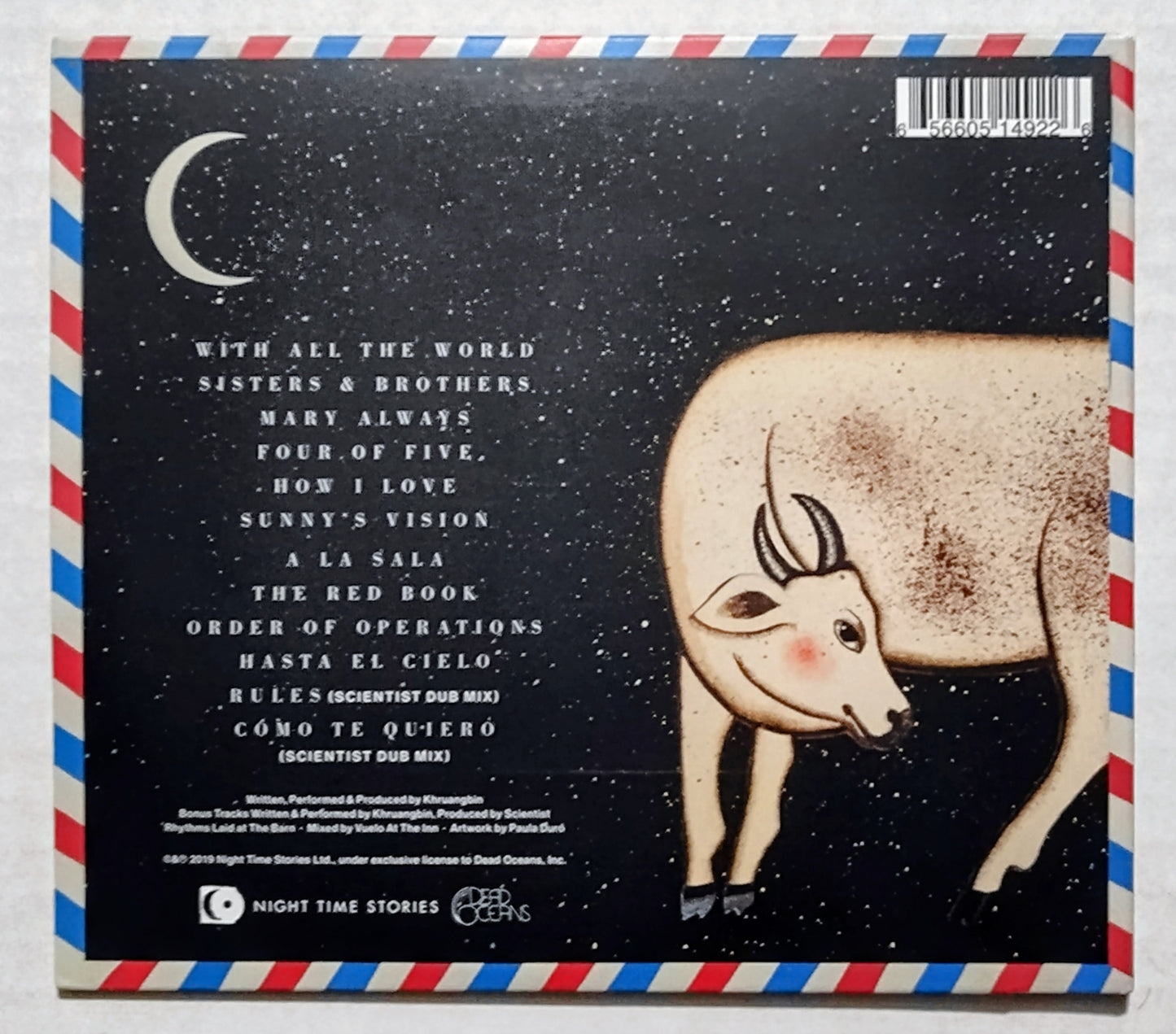 Khruangbin - "Hasta El Cielo" - INDIE COMPACT DISC NM/NM