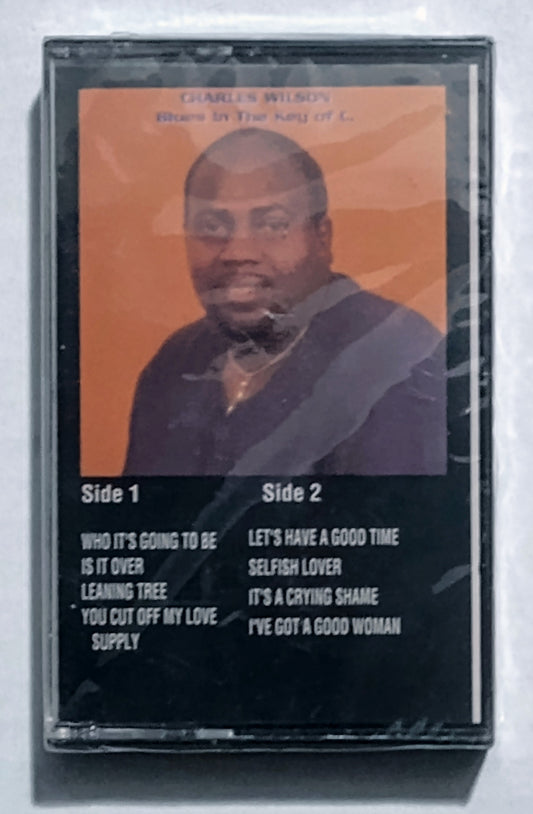 Charles Wilson - “Blues In The Key Of C” - CASSETTE TAPE M/M (Sealed)