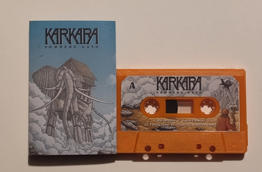 Karkara - "Nowhere Land (Ltd. Edition;Import)" - INDIE CASSETTE TAPE (Orange Shell) M/M