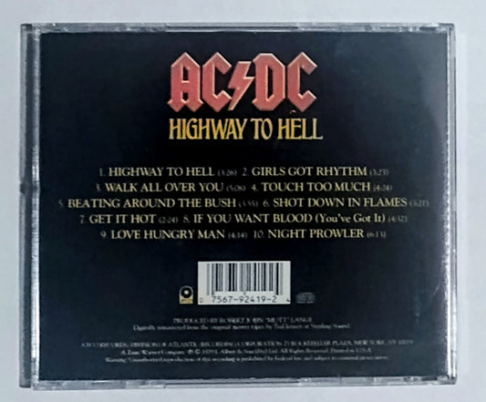 AC/DC - "Highway To Hell" - COMPACT DISC VG+/NM