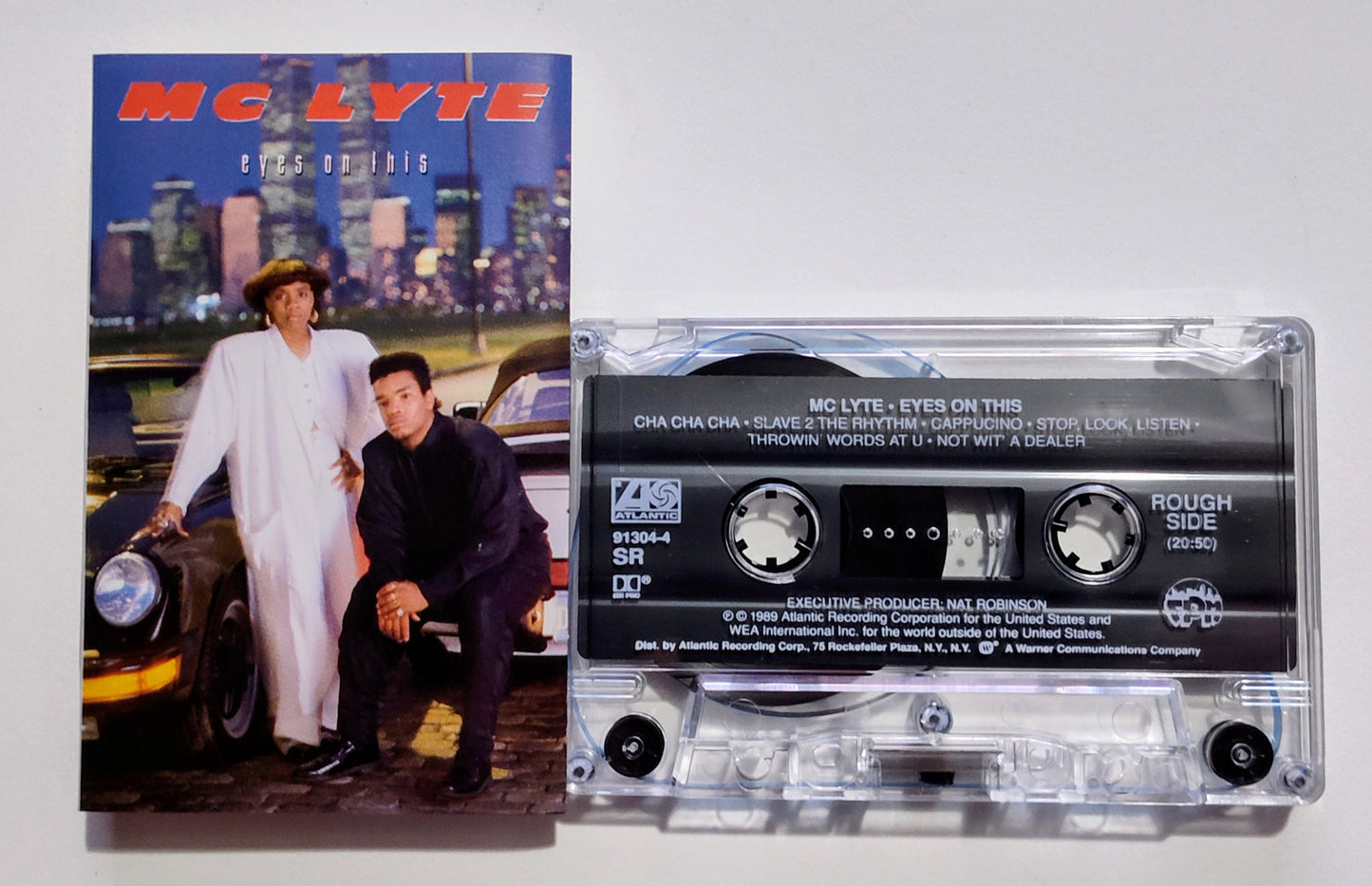 M.C. Lyte - "Eyes On This" - CASSETTE TAPE (SR; DOLBY HX PRO) NM/VG+