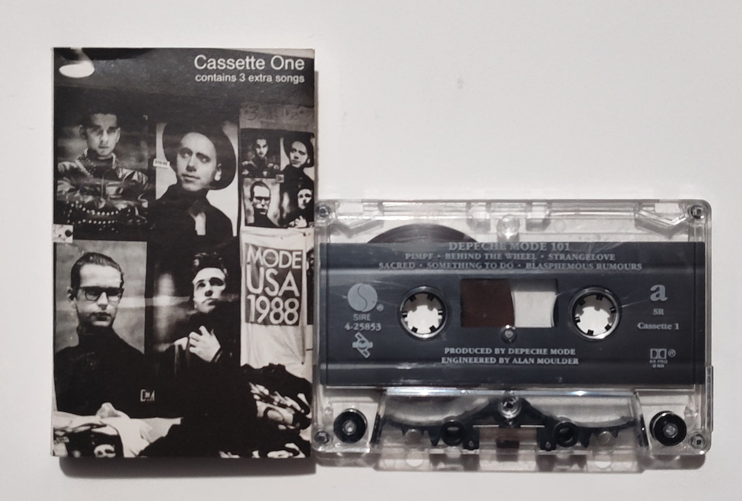 Depeche Mode - "101" - CASSETTE TAPE (2x; SR; DOLBY HX PRO B NR) VG/VG