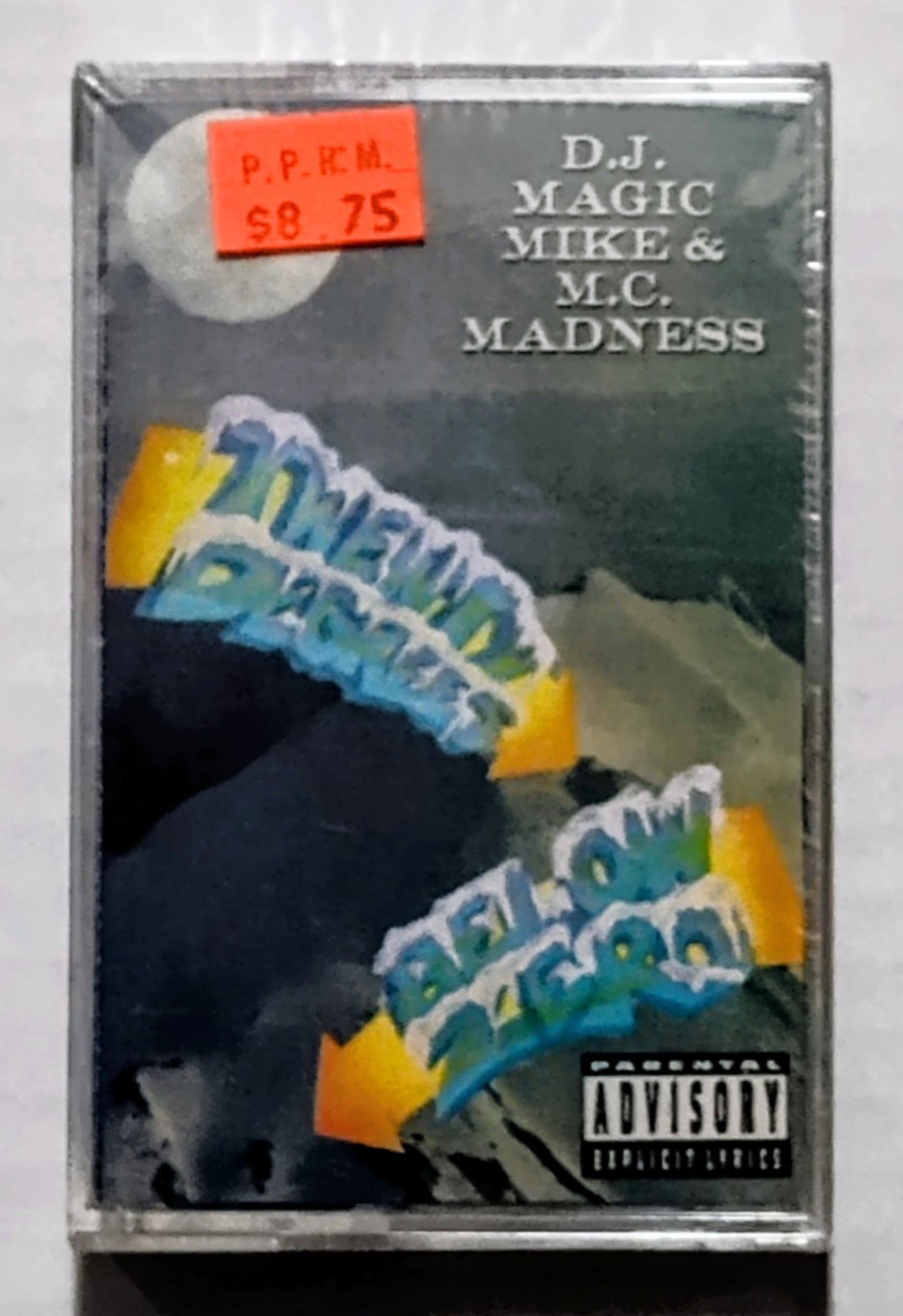 D.J. Magic Mike & M.C. Madness - “Twenty Degrees Below Zero” - CASSETTE TAPE NM/M (Sealed; 1 cm crack on back of case)