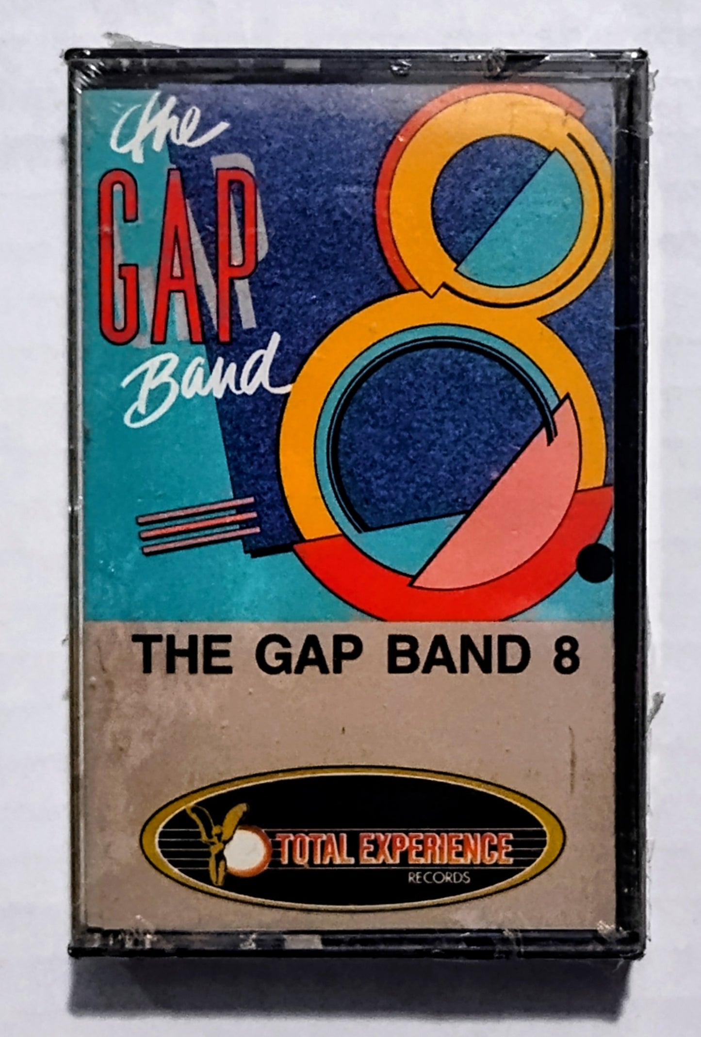 Gap Band, The - “8” - CASSETTE TAPE NM/M (Sealed; tiny tears in cellophane)