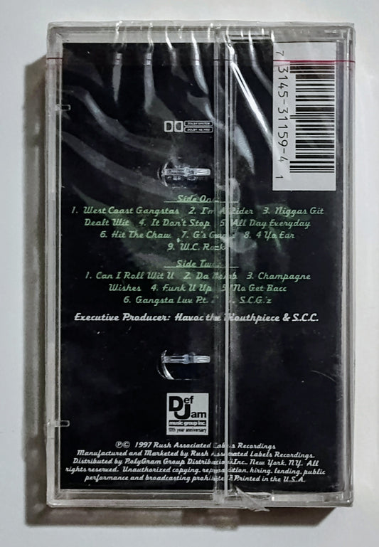 South Central Cartel - "All Day Everyday" - CASSETTE TAPE VG+/M (Sealed; tiny break in seal)