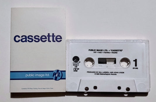 Public Image Ltd (PIL) - "Cassette ("Album")" - CASSETTE TAPE (SR; DOLBY HX PRO) VG+/VG+