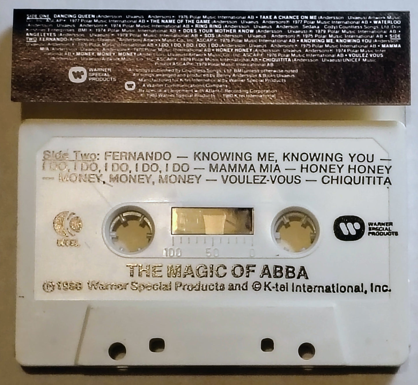 Abba - “The Magic Of Abba” - CASSETTE TAPE VG+/VG+