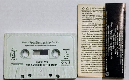 Pink Floyd - “Dark Side Of The Moon” - CASSETTE TAPE VG/VG (Plays perfect) *🌟*