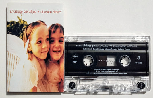 Smashing Pumpkins - "Siamese Dream" - CASSETTE TAPE (BMG; DOLBY) NM/VG+