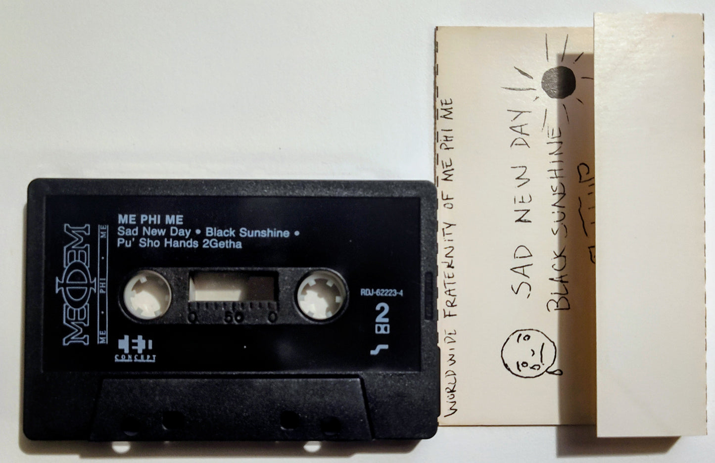 Me Phi Me - "Sad New Day" - CASSETTE TAPE NM/NM