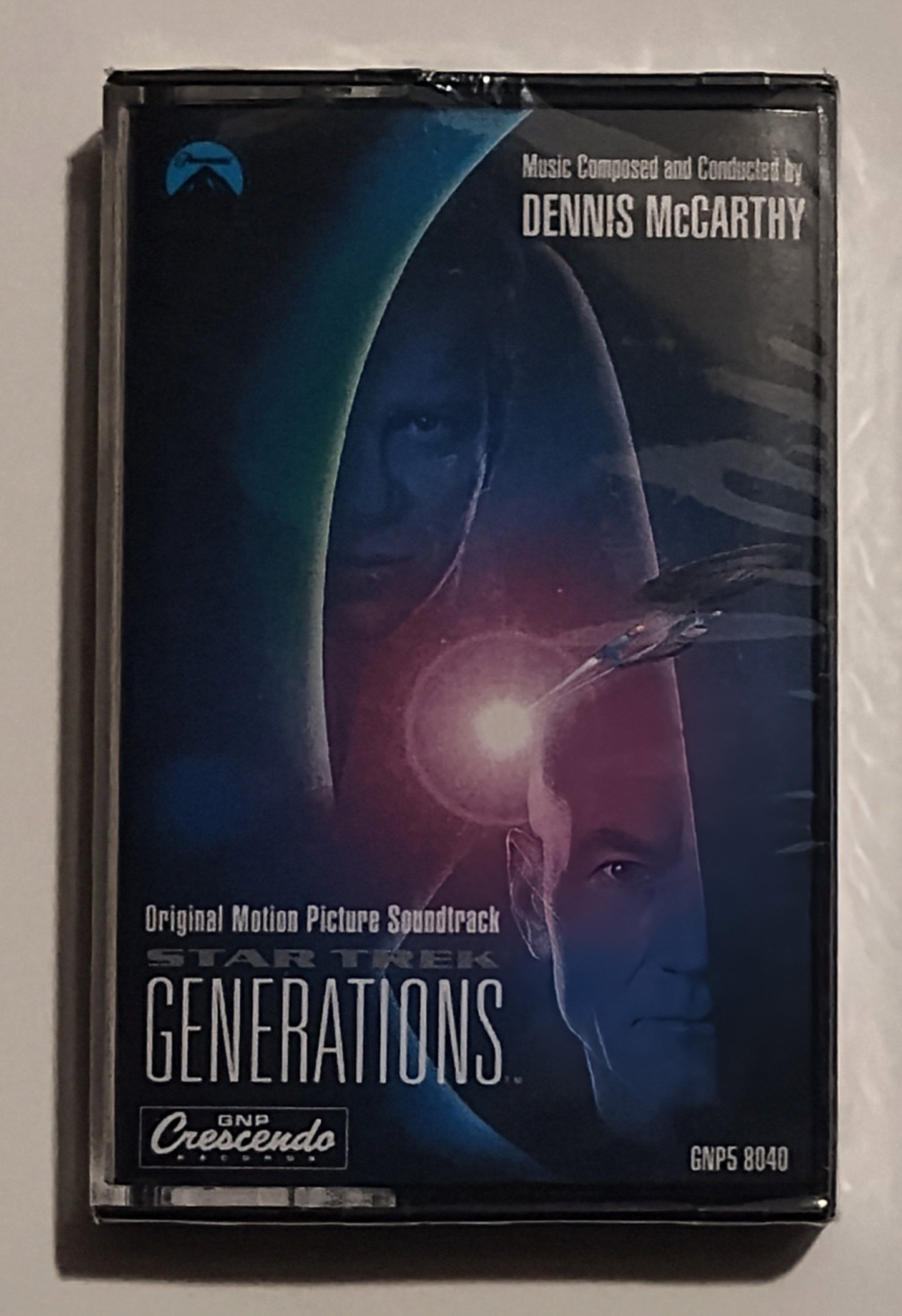 Dennis McCarthy - "Star Trek Generations Original Motion Picture Soundtrack" - CASSETTE TAPE M/M (Sealed)
