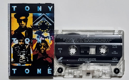 Tony! Toni! Toné! - "Sons Of Soul" - CASSETTE TAPE (Chrome) VG+/VG+