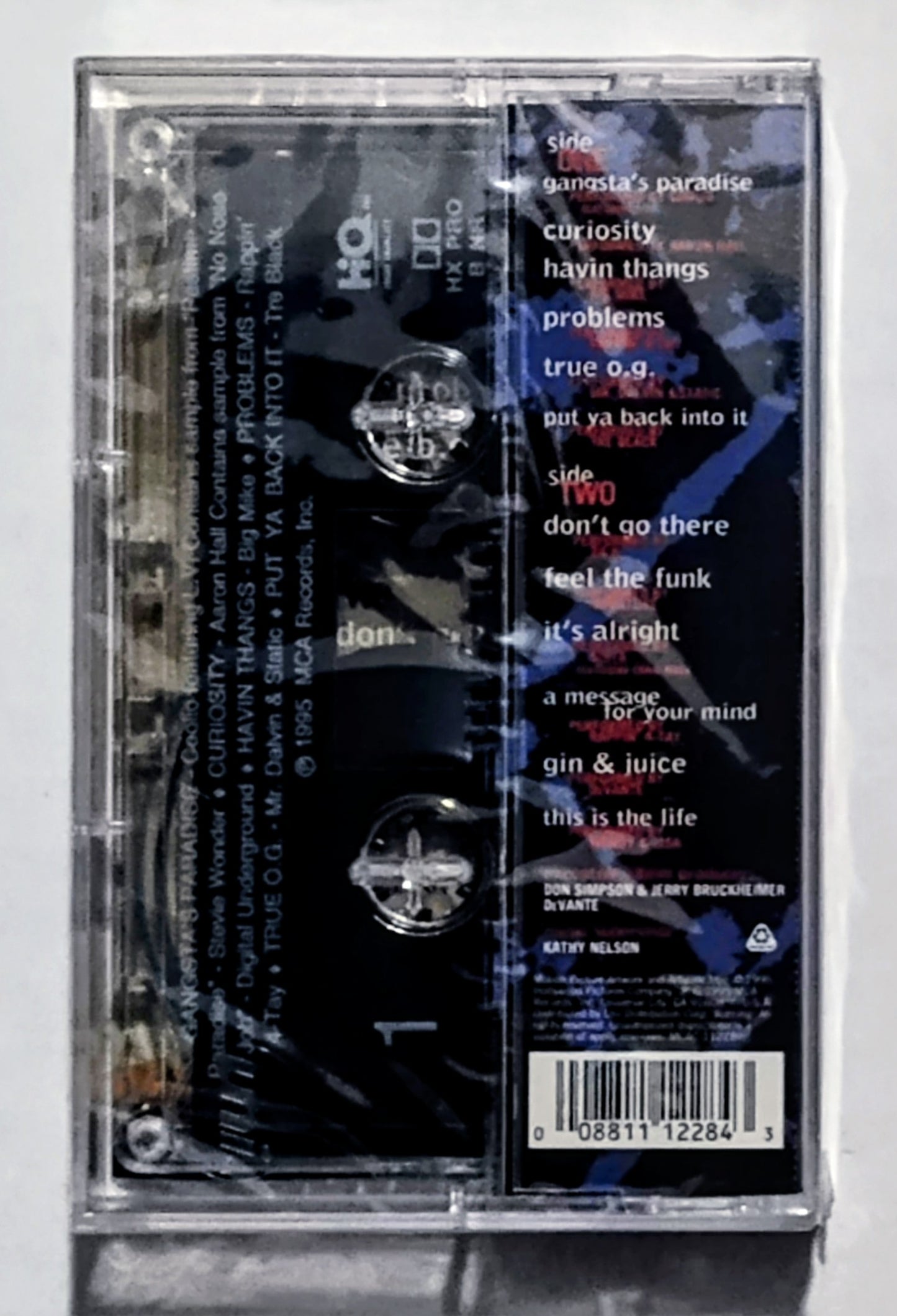 Various Artists - “Dangerous Minds Soundtrack” - CASSETTE TAPE M/M (Sealed with hype sticker)