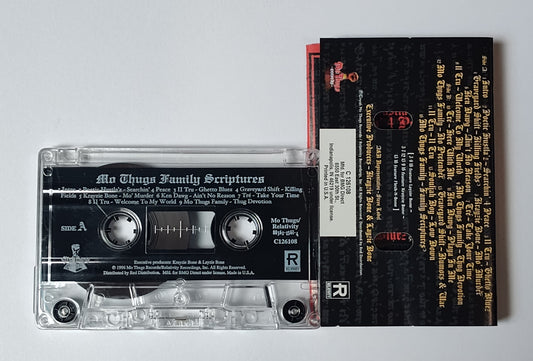Mo Thugs - "Family Scriptures" CASSETTE TAPE (BMG Club Copy *RARE*) VG+/VG+