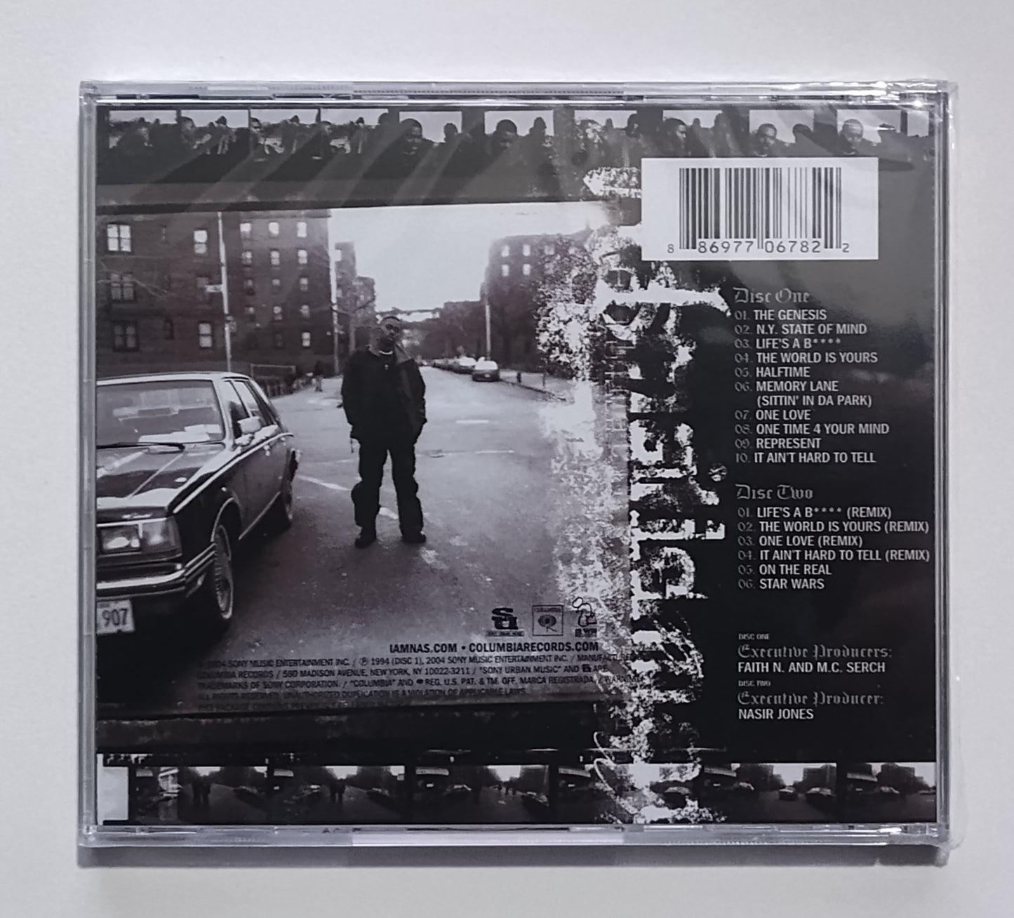 Nas - "Illmatic (10 Year Anniversary Platinum Series)" - COMPACT DISC M/M (Sealed)