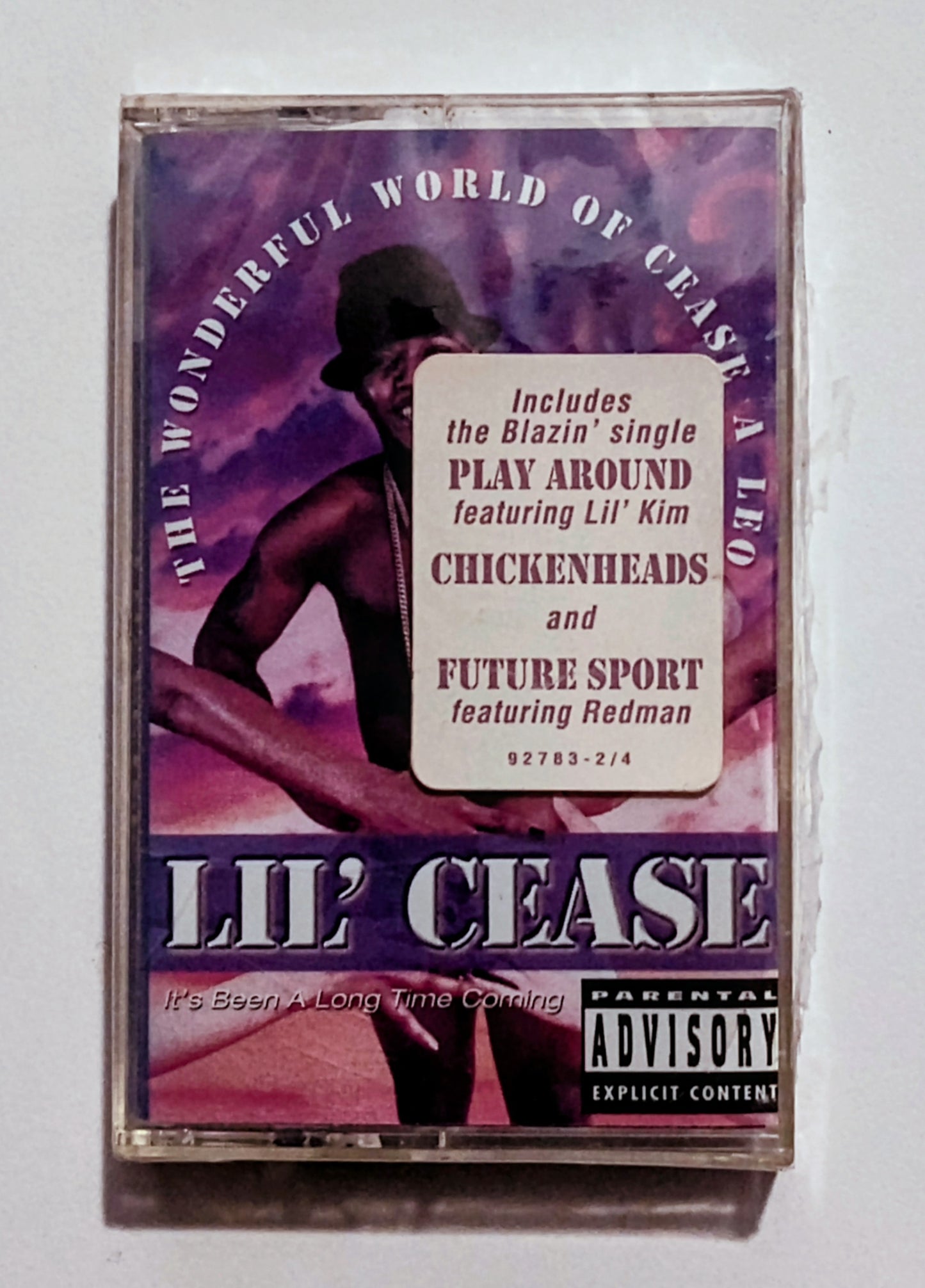 Lil' Cease - "The Wonderful World Of Cease A Leo" - CASSETTE TAPE (DIGalog; DOLBY HX PRO B NR) NM/M (Sealed; tiny break in seal)