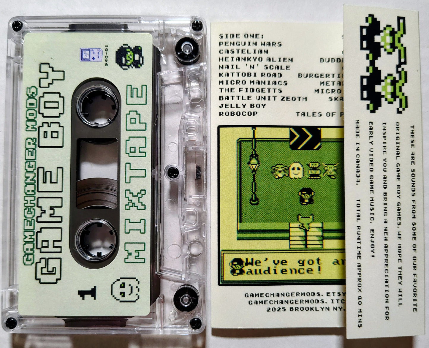 Gamechanger Mods - "Game Boy Mixtape" - INDIE CASSETTE TAPE NM/NM