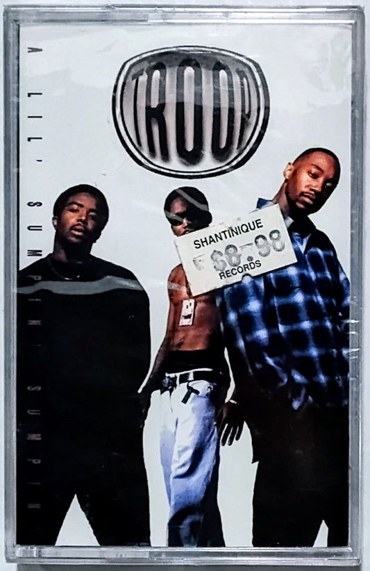 Troop - “A Lil’ Sumpin’ Sumpin’” - CASSETTE TAPE NM/M (Sealed; tiny tear in cellophane)