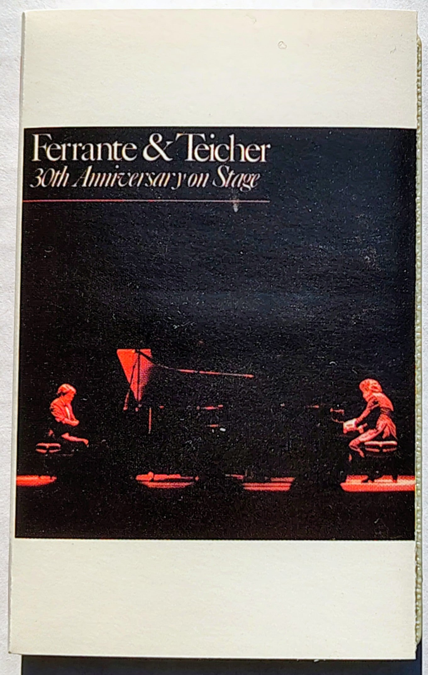 Ferrante & Teicher - "30th Anniversary On Stage" CASSETTE TAPE VG+/VG+
