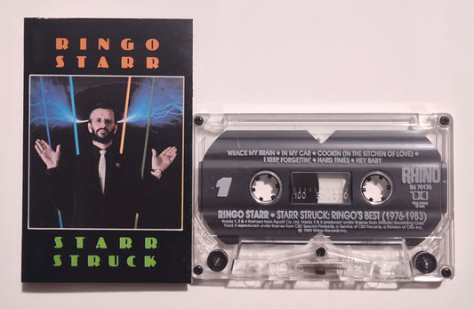 Ringo Starr - "Starr Struck: Best Of Ringo Starr Vol. 2" - CASSETTE TAPE (DOLBY HX PRO) VG+/VG+