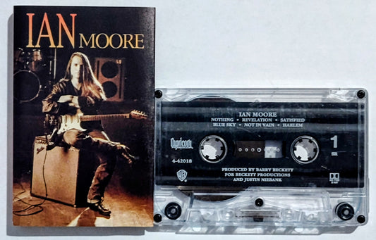 Ian Moore - “Ian Moore” - CASSETTE TAPE NM/NM