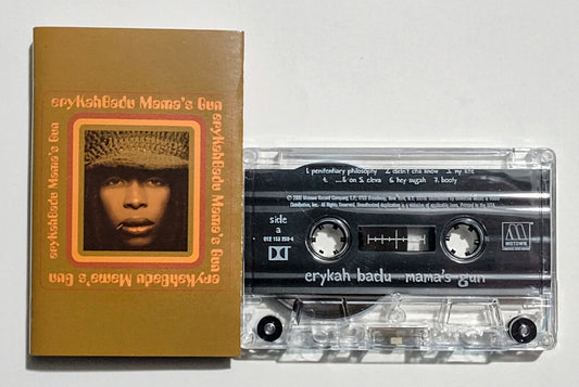 Erykah Badu - "Mama's Gun" - CASSETTE TAPE VG+/VG+