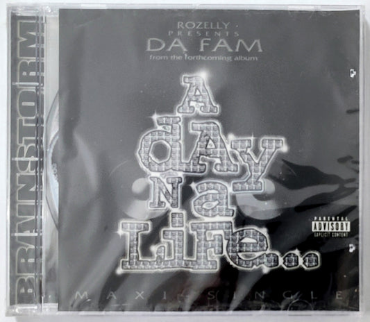 Rozelly Presents Da Fam - “A Day N A Life…” - COMPACT DISC (Maxi) M/M (Sealed)