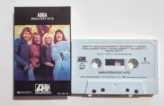 Abba - "Greatest Hits" - CASSETTE TAPE (DOLBY) VG+/VG+