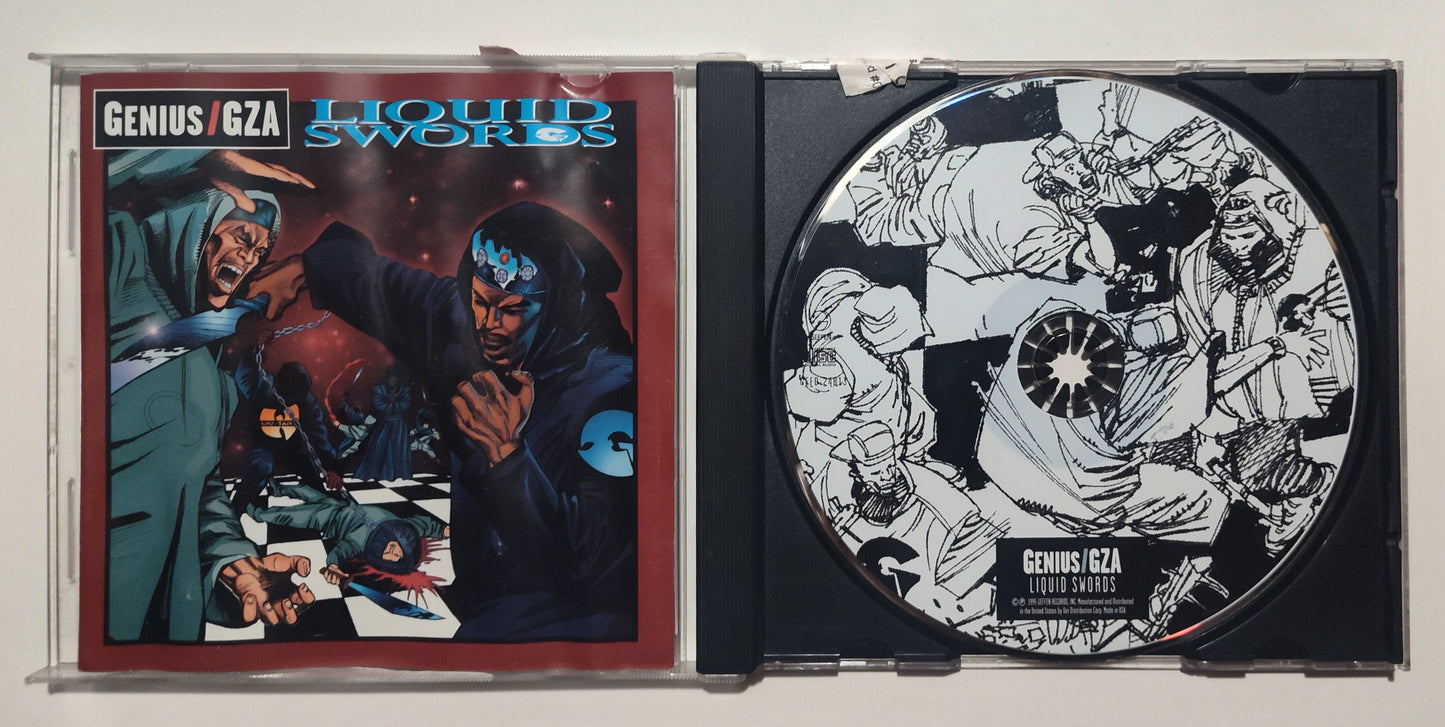 Genius/GZA - "Liquid Swords" - COMPACT DISC G/G+