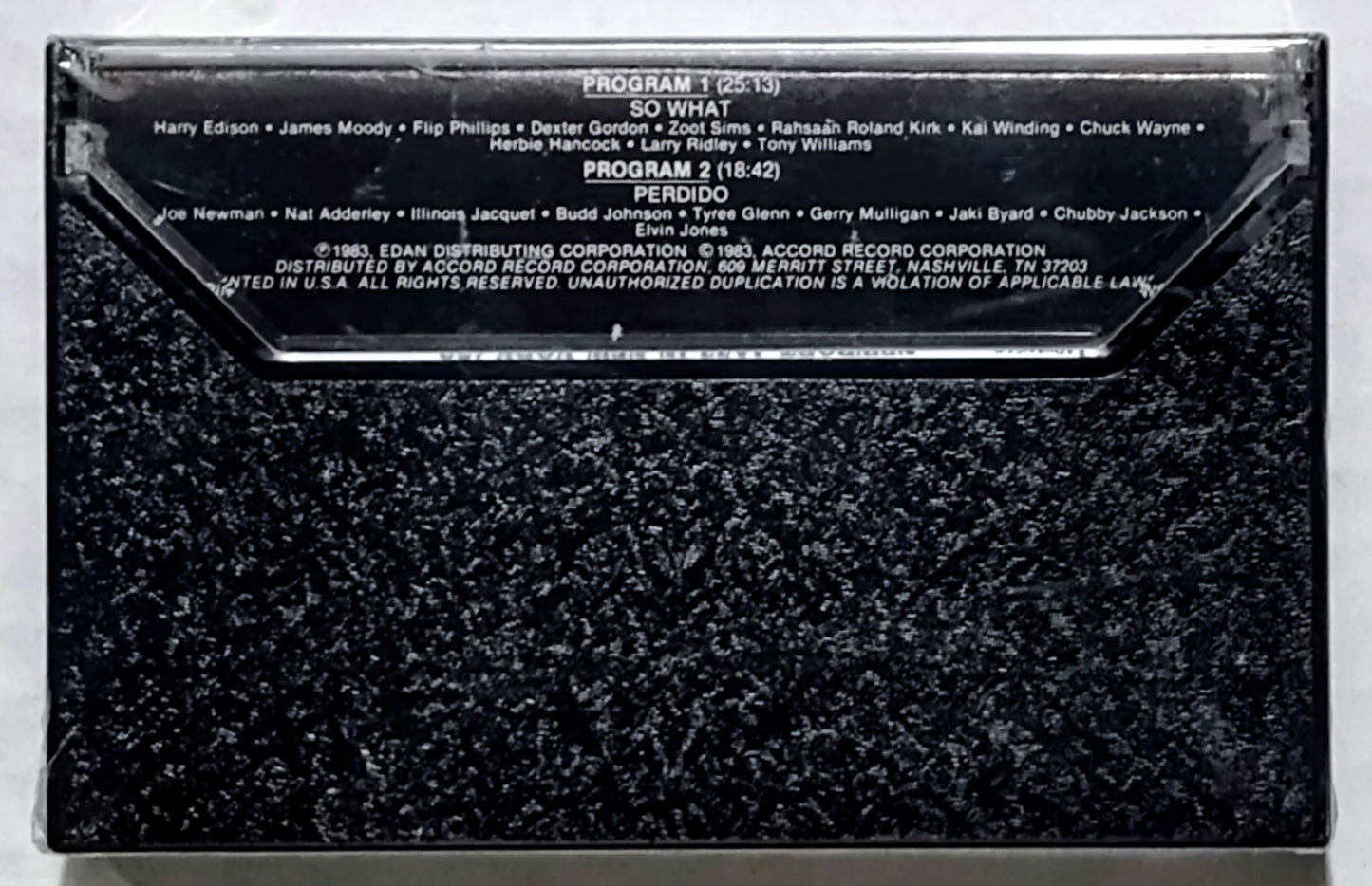 Various Artists - “Newport Jazz In New York ‘72 Vol. 3” - CASSETTE TAPE M/M (Sealed)