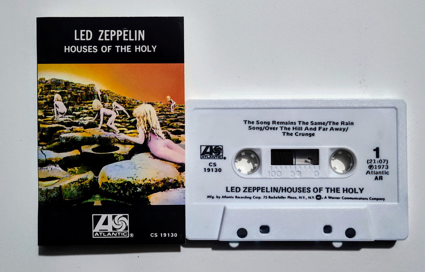 Led Zeppelin - "Houses Of The Holy" - CASSETTE TAPE (AR) VG+/VG+
