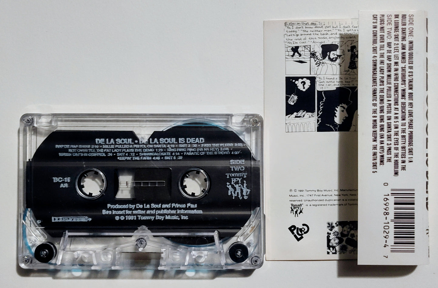 De La Soul - "De La Soul Is Dead" - CASSETTE TAPE VG+/VG+