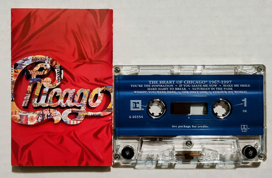 Chicago - “The Heart Of Chicago 1967-1997” - CASSETTE TAPE NM/NM