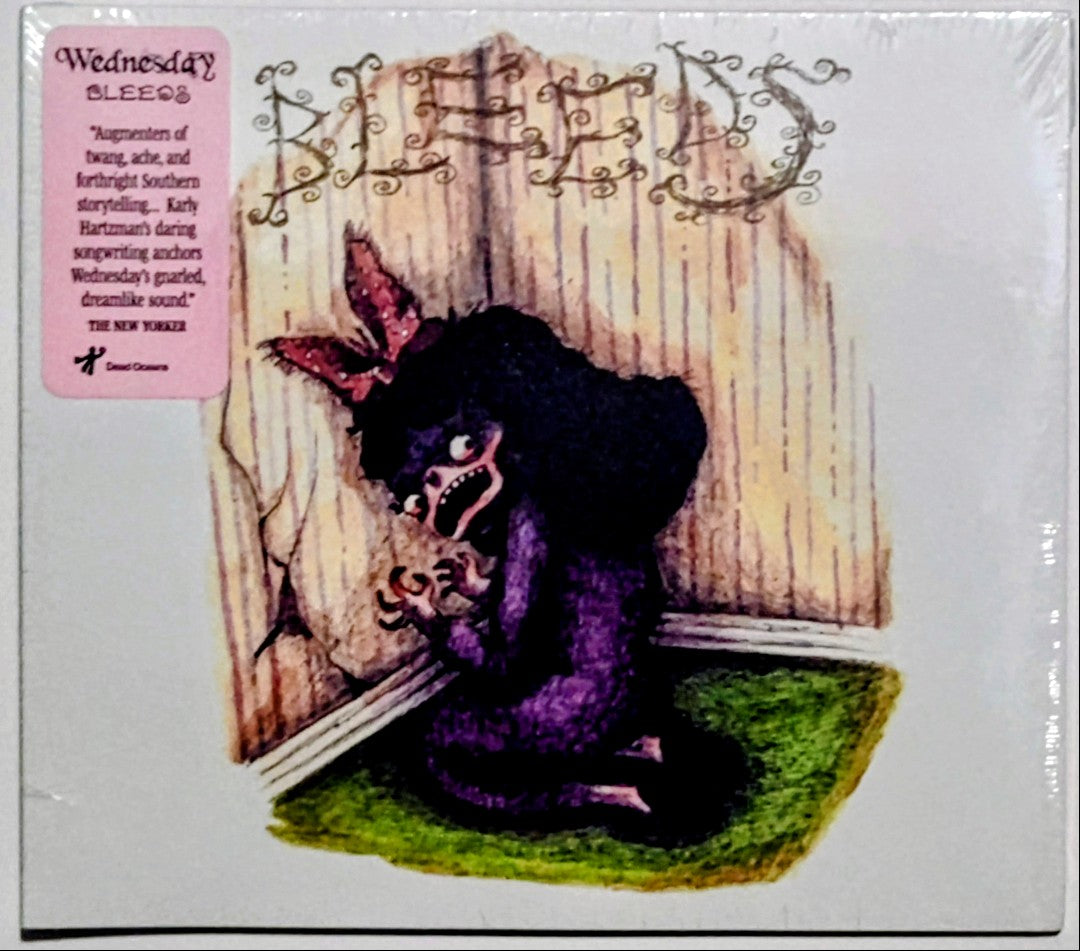 Wednesday - "Bleeds" - INDIE COMPACT DISC M/M (Sealed)