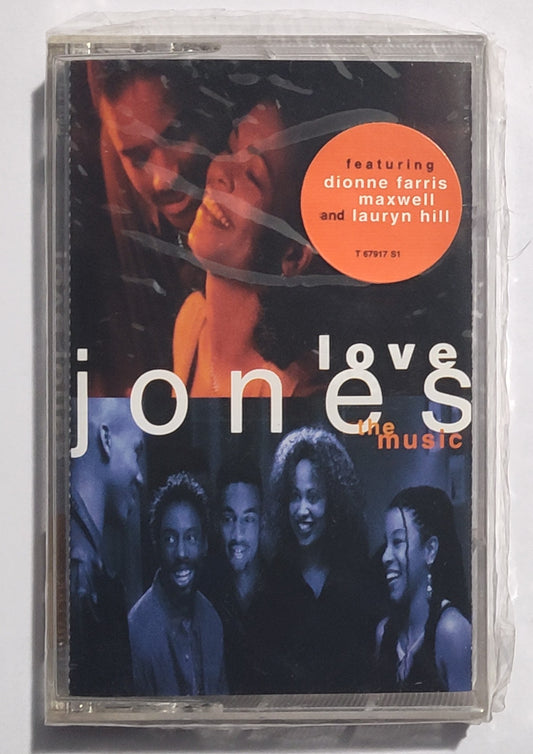Various Artists - "Love Jones Soundtrack" - CASSETTE TAPE NM/M (Sealed; broken seal)