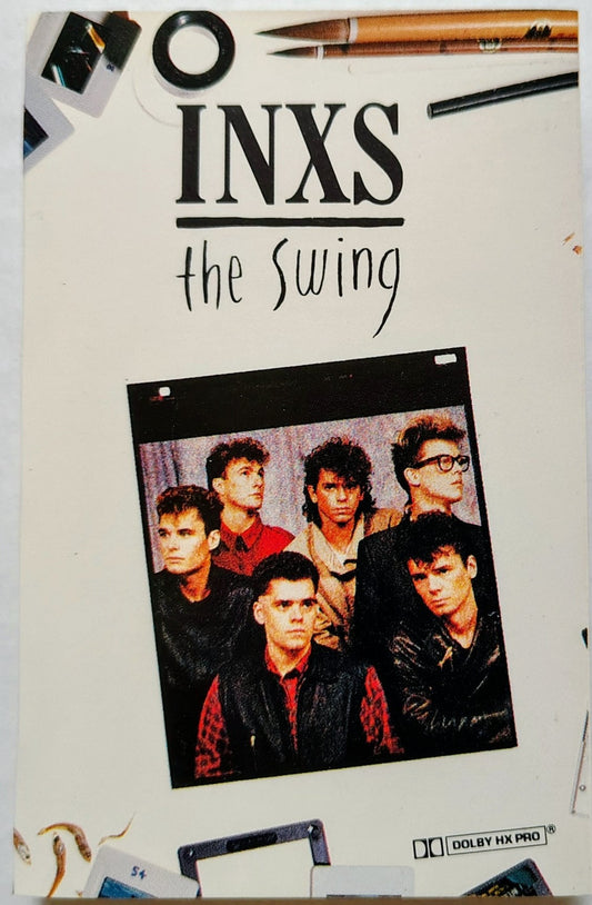 INXS - "The Swing" - CASSETTE TAPE (Columbia House) VG+/VG+