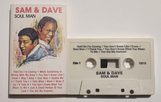 Sam & Dave - "Soul Man" - CASSETTE TAPE VG+/VG+